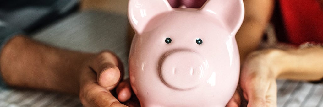 Imagen de una hucha de cerdito