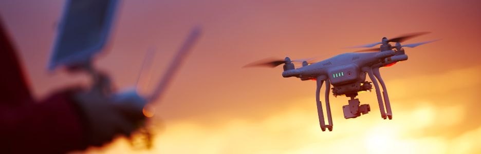 Riesgos volar drones