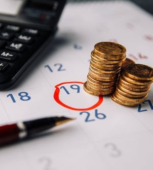 Imagen de un calendario