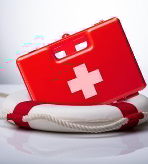 Imagen de un kit de emergencia