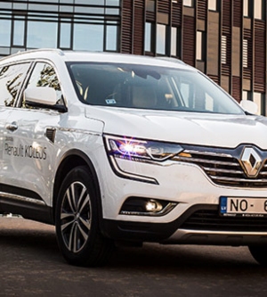 Imagen de un coche de color blanco