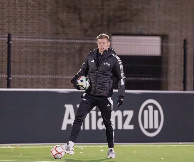 Imagen de Toni Kroos en uno de sus entrenamientos