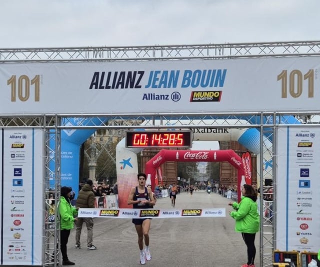 Imagen de deportistas corriendo en el maratón de Jean Bouin
