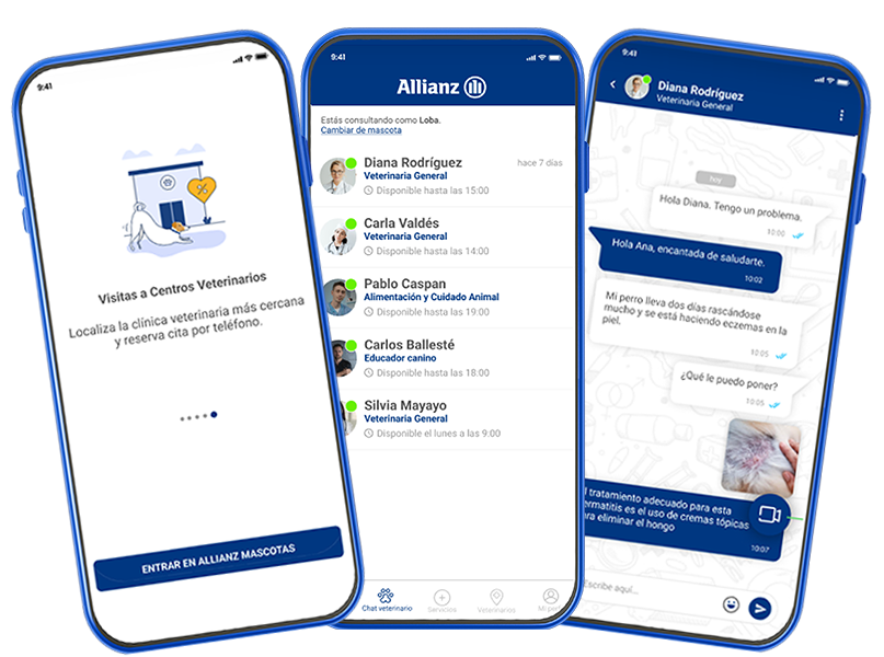 Imagen de tu App Allianz Mascotas