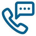 Llámanos por teléfono